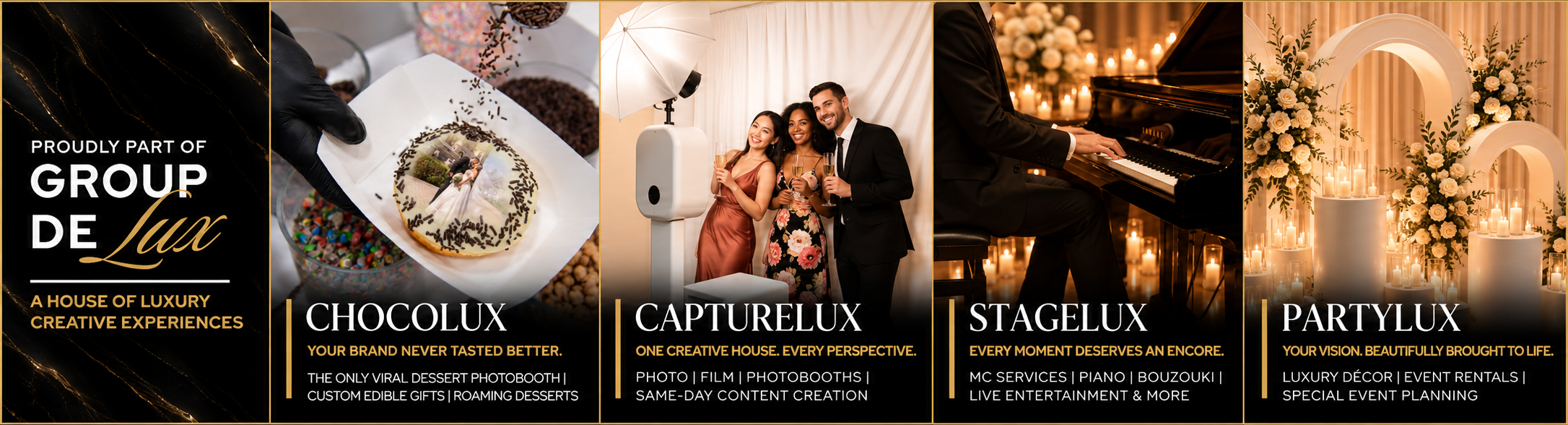 Group De Lux — A House of Luxury Creative Experiences